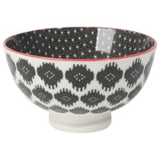 Now Designs - Bowl 4inch Home & Kitchen Blk Ikat
