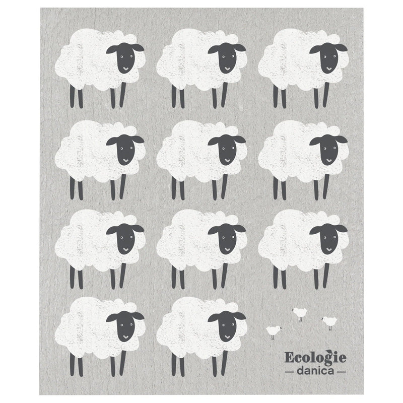 now designs - torchon suédois Moutons qui dorment