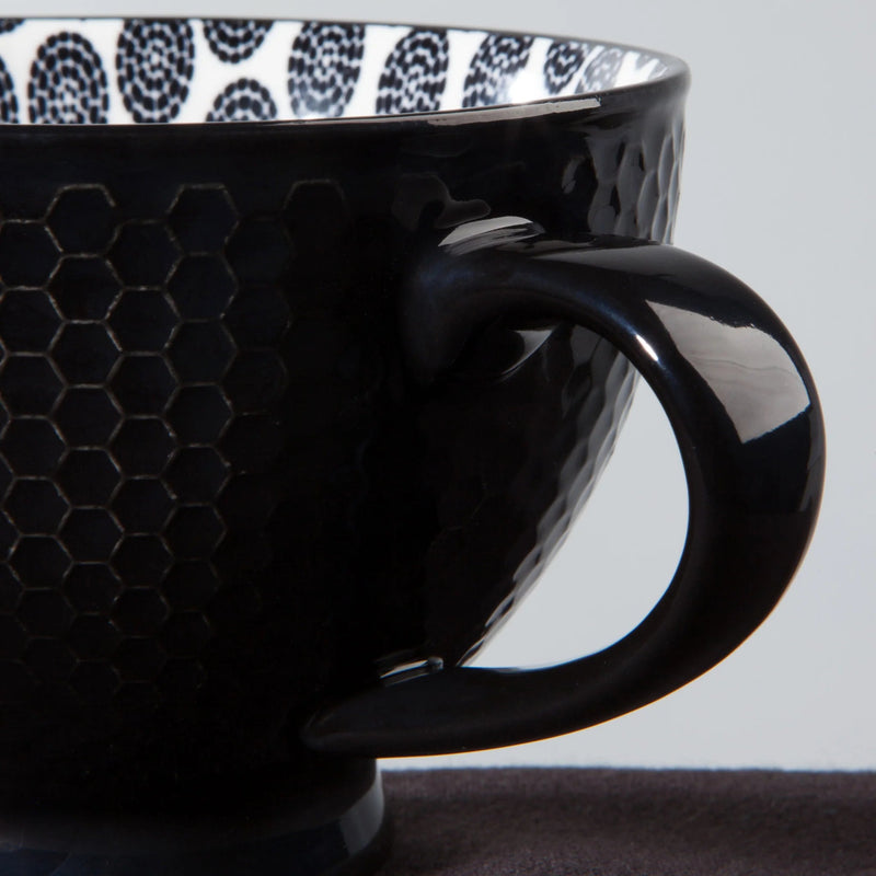 Now Designs - Mug Latte Black Home & Kitchen
