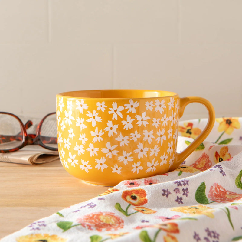 Now Designs - Mug Latte Full Bloom Home & Kitchen