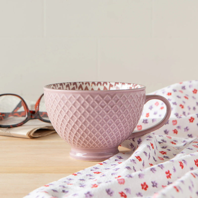 Now Designs - Mug Latte Mauve Home & Kitchen