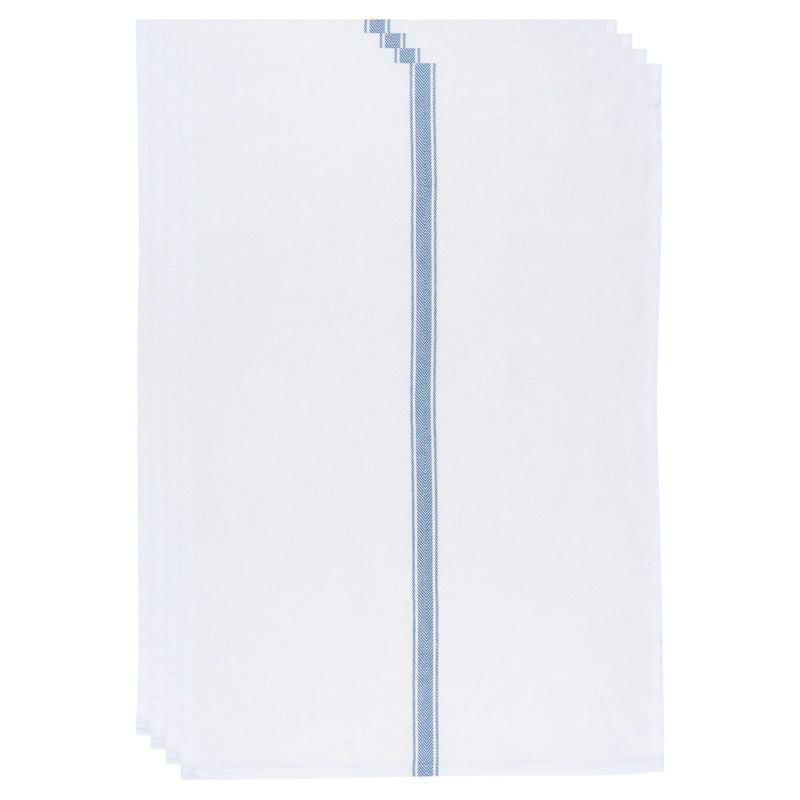 Now Designs - Brooklyn Stripe Delft Blue Dishtowels Set of 4