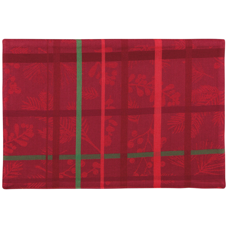 Now Designs - Winterberry Christmas Jacquard Placemat