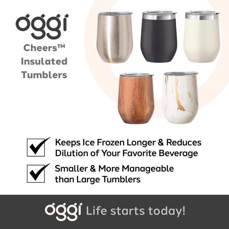 OGGI - Bar Double-Walled Tumbler | 350 mL — , Gold