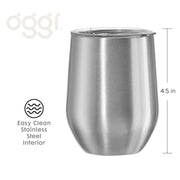 OGGI - Bar Double-Walled Tumbler | 350 mL — , Gold