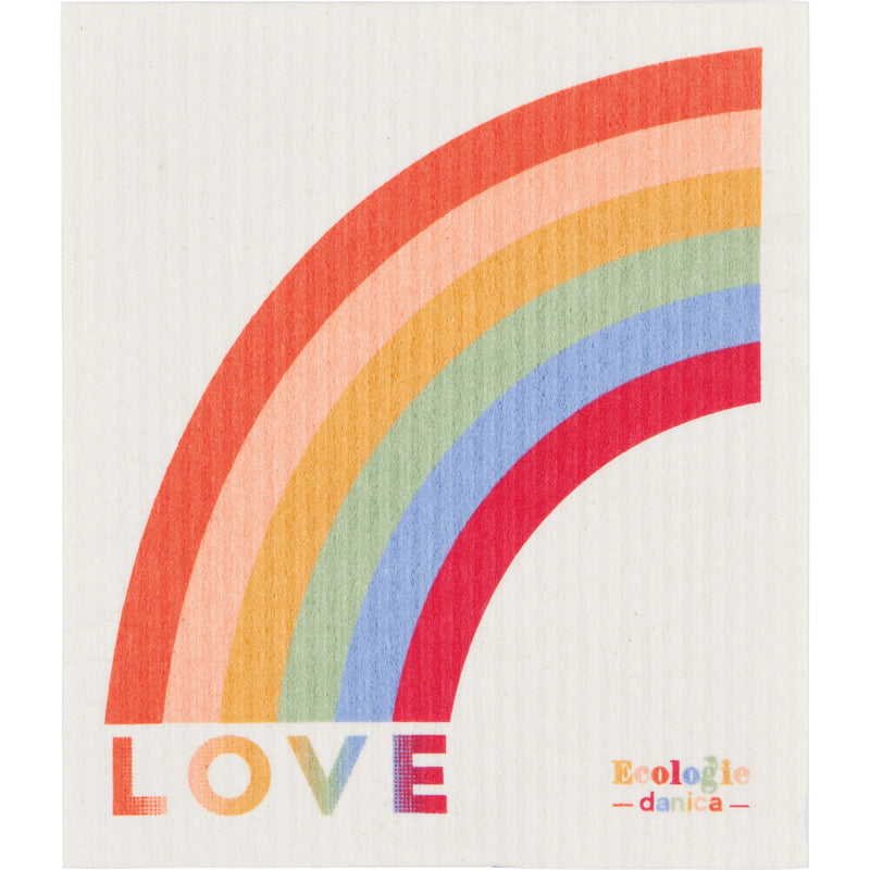 Danica Jubilee - Love is Love Swedish Dishcloth