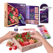 OKTO - WOOD & CRAFT - SUCCULENTS - PASSION Games & Toys