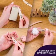 OKTO - Wooden Clay Modeling Tool