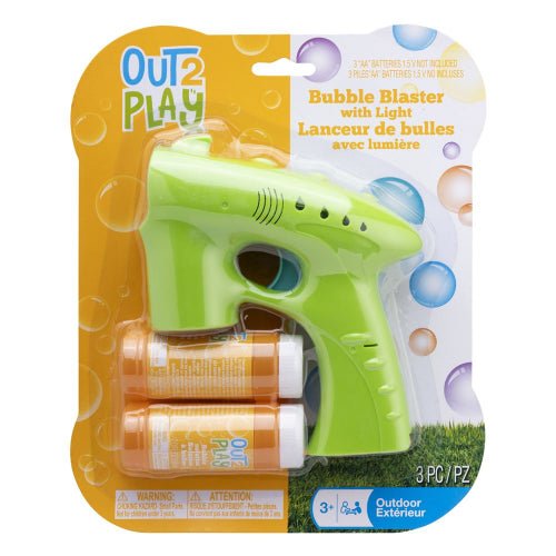 OUT2PLAY - Extreme Light-Up Bubble Blaster