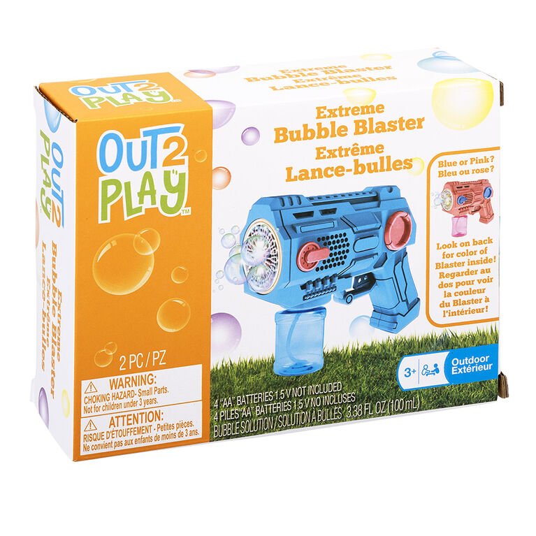 OUT2PLAY - Extreme Light-Up Bubble Blaster - product view 3