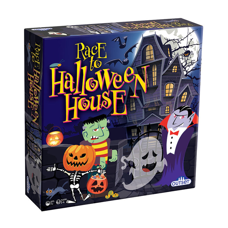 Race to Halloween House board game by Outset Media