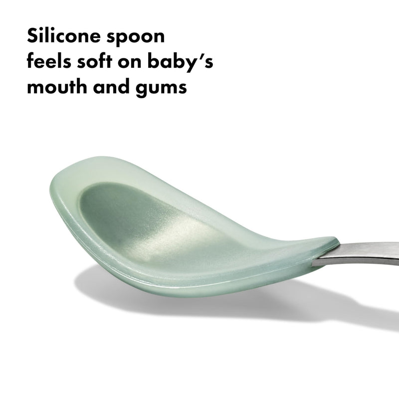 OXO TOT - On - The - Go Feeding Spoon - Opal Mother & Baby