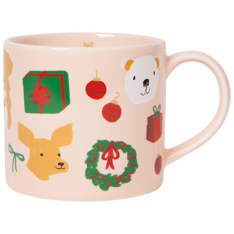 Jubilee - Holiday Hounds Christmas Mug in a Box