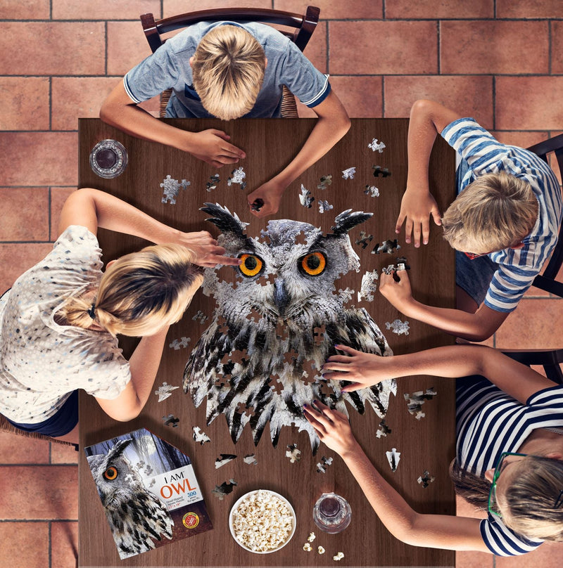 Madd Capp Puzzles - 300 Piece Puzzle - I Am Owl - view 2