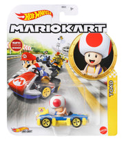 Hot Wheels - Mario Kart 1:64 Scale Die-Cast Vehicle - Toad