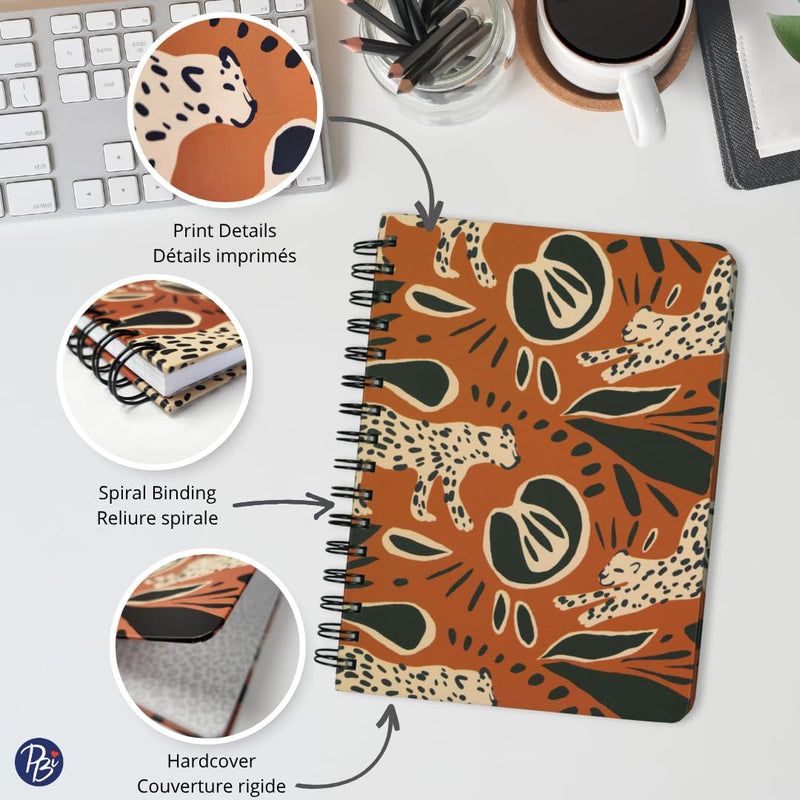 Pierre Belvédère - Medium Notebook - Leopard