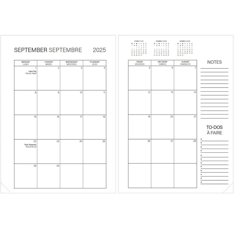 Pierre Belvédère - Academic Planner 2025–2026 - Medium - NL - Peaches