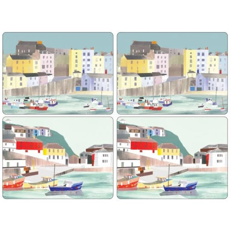 Pimpernel - Harbour Mats 16 × 12 in (Set of 4)