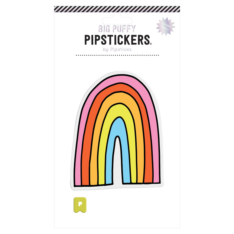 Pipsticks - Big Puffy Rainbow Sticker