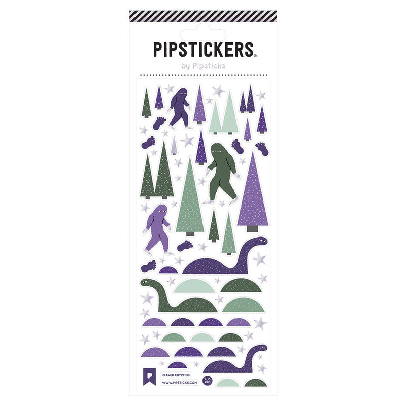 Pipsticks - Clever Cryptids Sticker Sheet