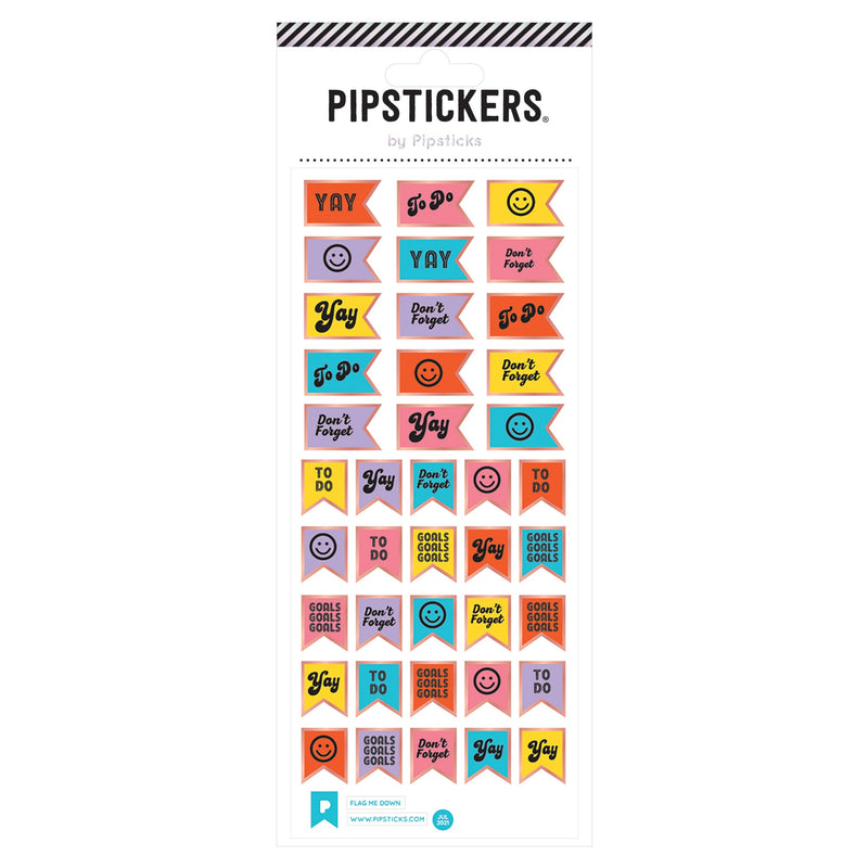 Pipsticks - Flag Me Down Sticker Sheet