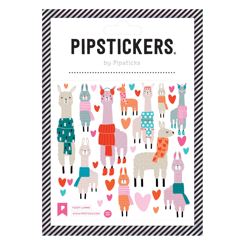 Pipsticks - Fuzzy Llamas Stickers