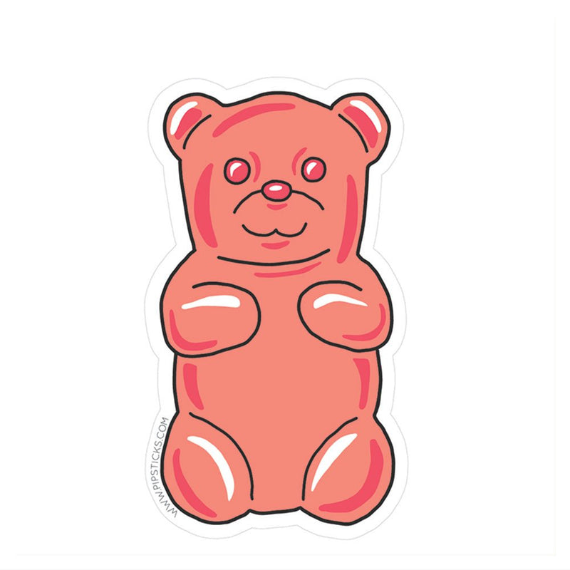 Pipsticks - Gummy Bear Vinyl Sticker