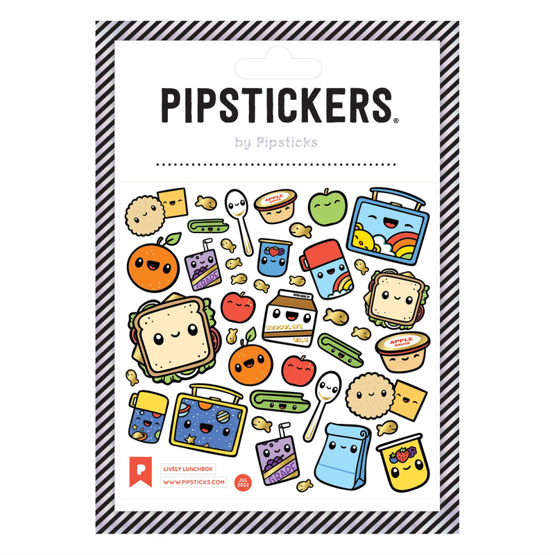 Pipsticks - Lively Lunchbox Sticker Sheet