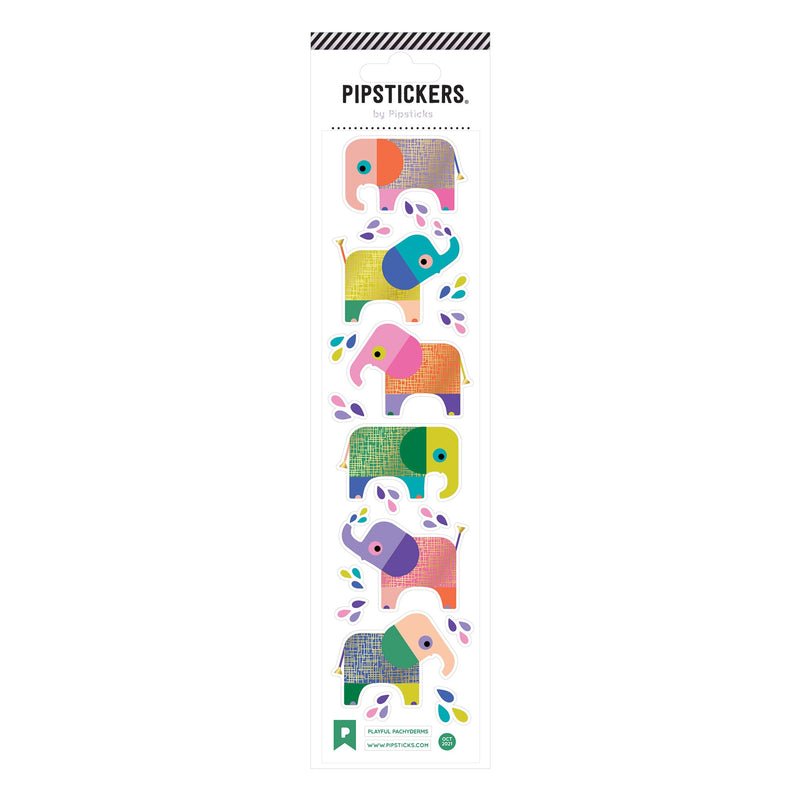 Pipsticks - Playful Pachyderms Sticker Sheet