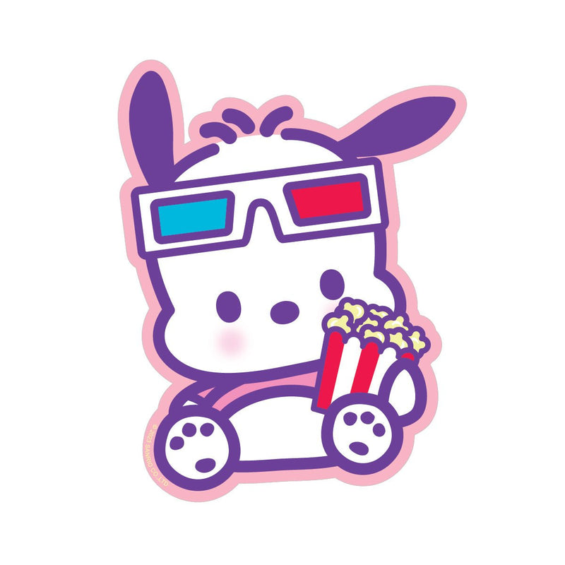 Pipsticks - Pochacco Loves Movies Vinyl Sticker