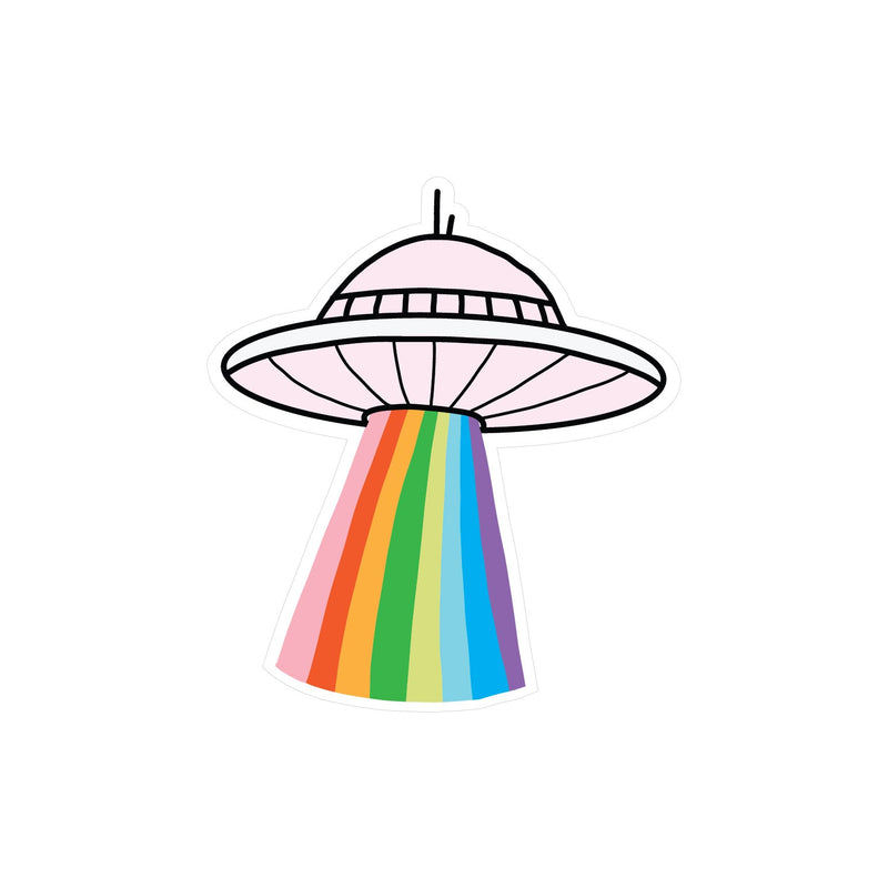 Pipsticks - Spaceship Vinyl Sticker