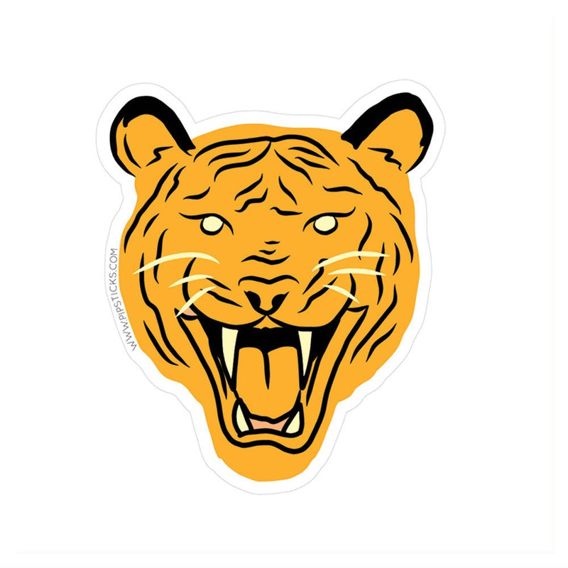 Pipsticks - Tiger Vinyl Sticker