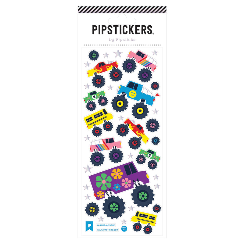 Pipsticks - Wheelie Awesome Sticker Sheet