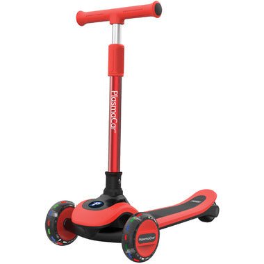 PlaSmart - Explorer Folding Scooter | Red