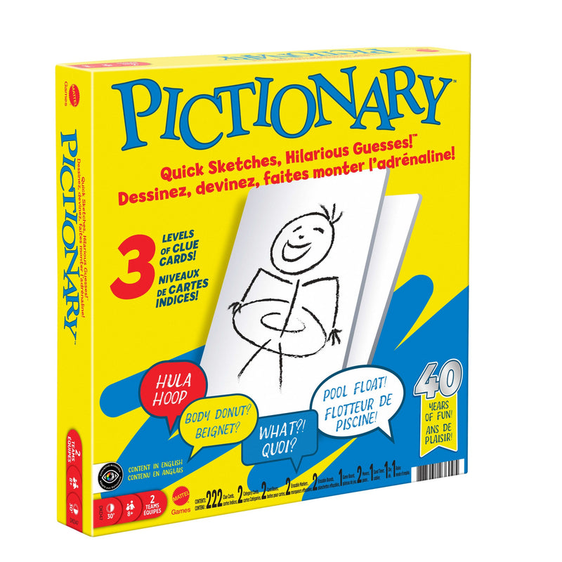 Pictionary - Classic Drawing Board Game - Product view