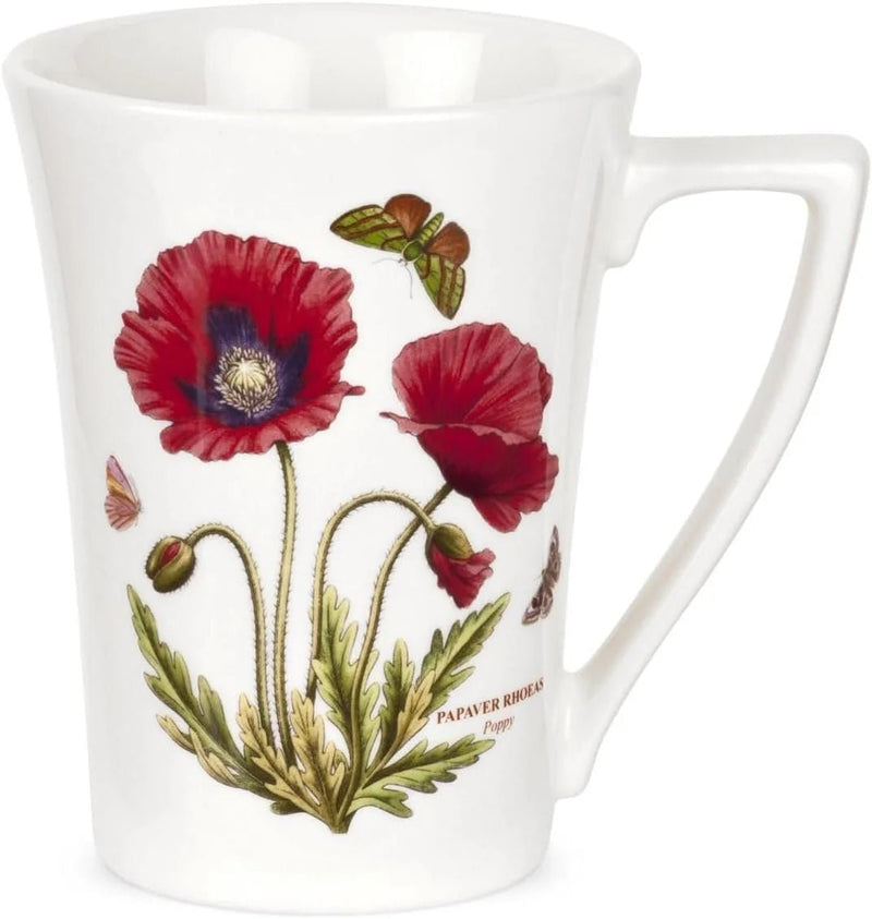 Portmeirion - Botanic Garden - Mandarin Mug - Poppy | 10 oz Home & Kitchen