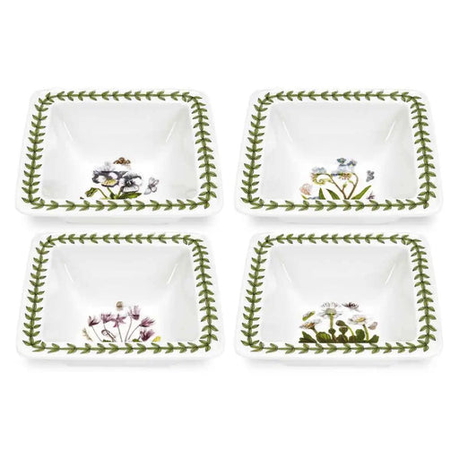 Portmeirion - Botanic Garden - Mini Bowl - Square (Set of 4) | 4 in Home & Kitchen