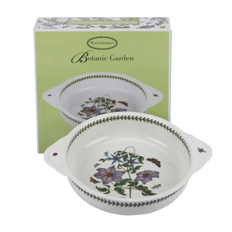 Portmeirion - Botanic Garden - Round Baking Dish with Handled | 10 in Home & Kitchen