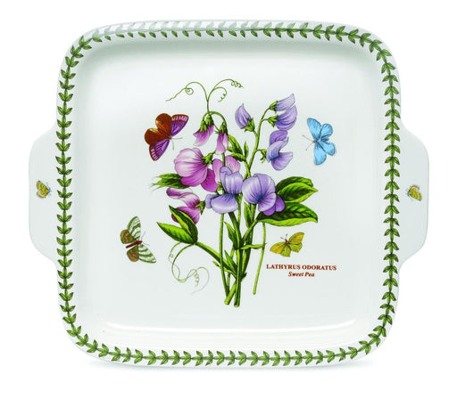 Portmeirion - Botanic Garden - Square Dessert Plate | 12.5 x 11 in Home & Kitchen