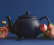 Price & Kensington - Matte Teapot 6Cup Black 1100Ml/35Oz - Limolin 