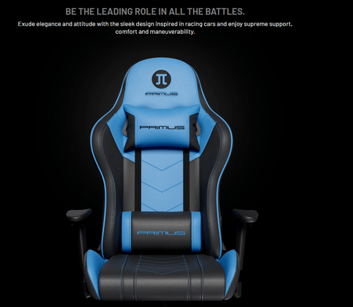 Primus - Thronos 100T Gaming Chair Furniture Blue