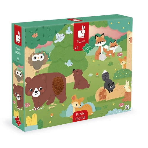 Janod - Puzzle - Tactile Forest