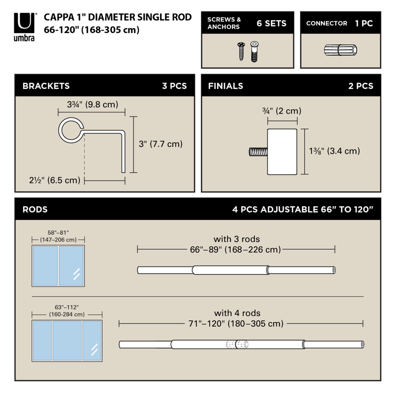 Cappa Curtain Rod - image 9