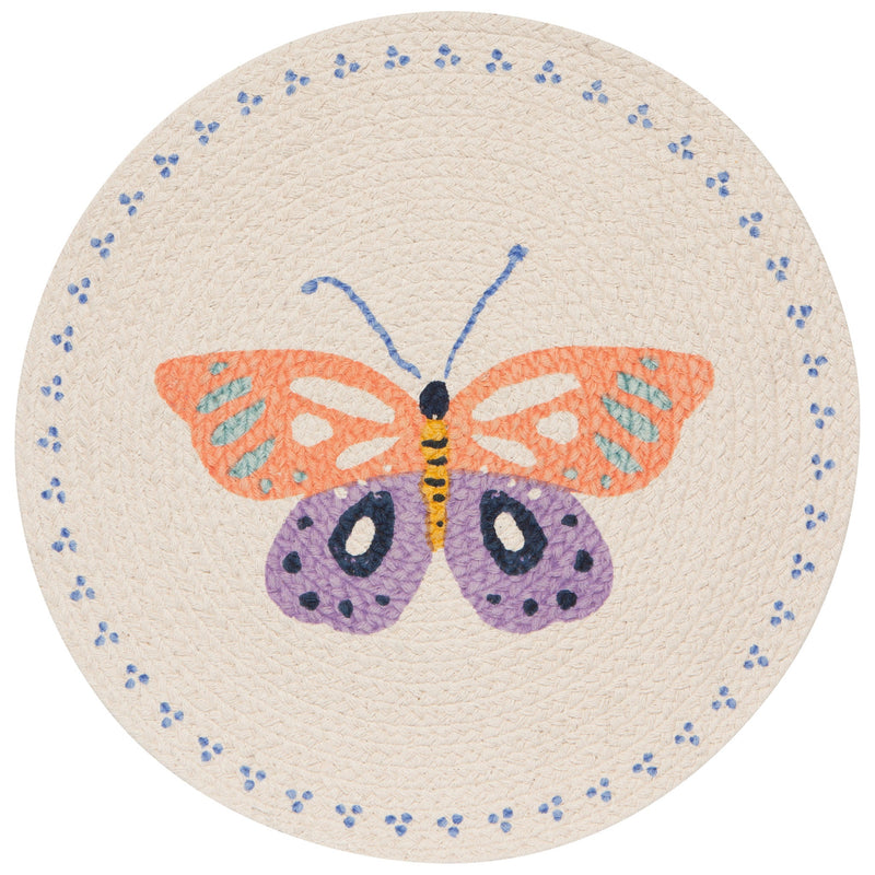 Jubilee - Flutter By Braided Round Placemat
