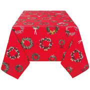 Now Designs - Wreaths Christmas Tablecloth 60 x 90 inch
