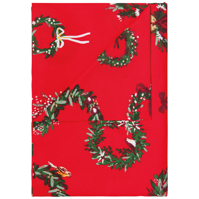 Now Designs - Wreaths Christmas Tablecloth 60 x 90 inch
