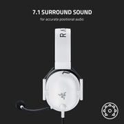 Razer - Gaming Headset BlackShark V2 X Electronics White