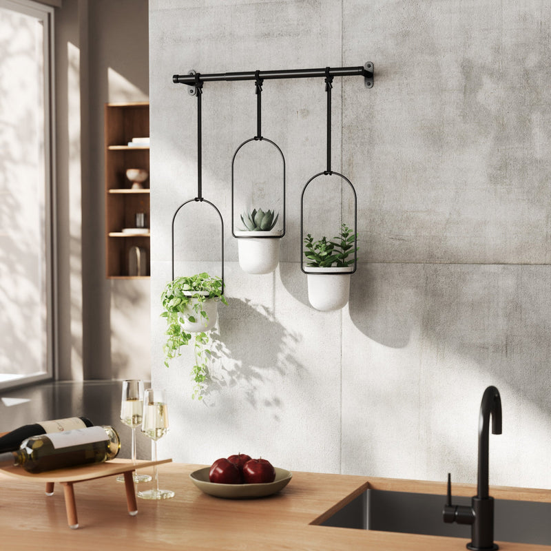 Triflora Hanging Planters, Set of 3 - image 3