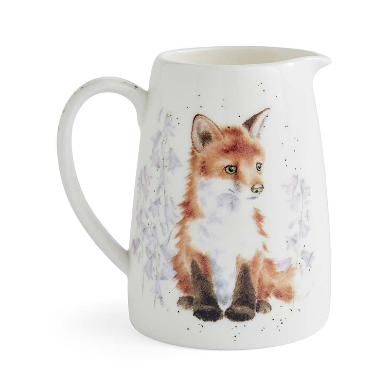 Royal Worcester - Wrendale Contemplation Fox Posy Jug