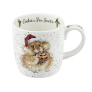 Royal Worcester - Wrendale DESIGNS 14 oz Ceramic Mug Home & Kitchen Cookies for Santa